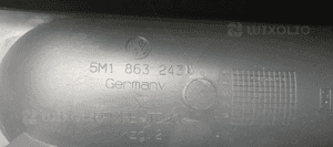 Tunel środkowy osłona tunelu VW Golf V Plus 5M0863323J 5M1863243B 8