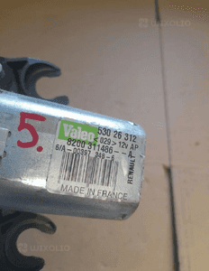 SILNICZEK WYCIERACZKI TYŁ RENAULT CLIO III nr 53026312 2