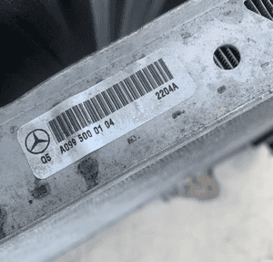 MERCEDES ML 166 GL GLE x166 chłodnica Klimatyzacji wody płynu 6