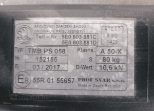 HAK HOLOWNICZY SKODA OCTAVIA III 3 5E0 5E0803881C 3