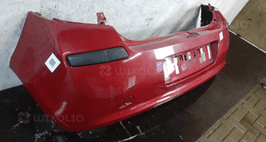 Zderzak tył tylny do renault clio iii 3 hb 3D TEB76 bordo bordowy 2