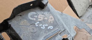Osłona płyta pod zderzak przód Citroen C5 III 9688137680 9688137380 6