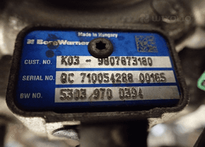 TURBOSPRĘŻARKA PEUGEOT 508 CITROEN C5 III 2.0 E-HDI 9807873180 RADOM 3