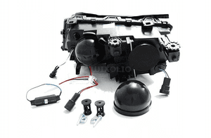 Lampy do bmw E46 od 09.2001 do 03.2005 sedan touring białe ringi led 2