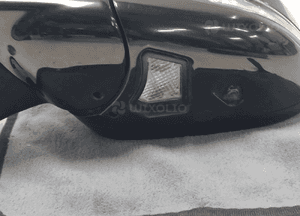 Jaguar xj X351 lusterko zewnętrzne lewe 18 pin asystent fotochrom lampka oryginał 11