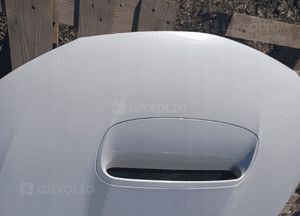 Subaru Impreza III GH 2011r maska wlot STI BIALA PERLA W KOLOR 3