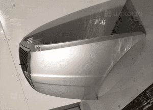 Maska pokrywa silnika skoda octavia ii 2 9102 srebrna 3