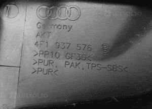 OBUDOWA KOMPUTERA STEROWNIKÓW AUDI A6 C6 4F1937575A  4F1937576B 4