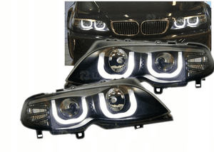 Lampy Reflektory LED 3D U-Style BMW E46 01-05 5