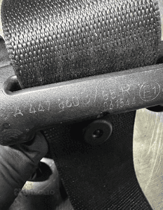 MERCEDES 447 Vito v klasa metris  pasy pas bezpieczeństwa ORYGINAŁ lewy prawy 7