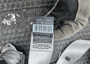 Pas Pasy Bezpieczenstwa Zapinka Przod Tyl Lewy Prawy Srodkowy Jasne Platin Hell Audi A4 B6 B7 24