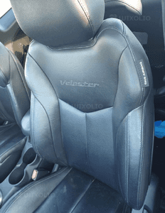 Komplet fotele kanapa tył skóra hyundai veloster uk 3