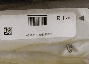 Jaguar xj xjl X351 fotel oparcie poszycie skóra kurtyna airbag poduszka powietrzna lewa prawa przód przednia komplet oryginał 33