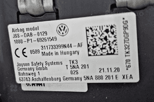 VW PASSAT R-Line KIEROWNICA Skóra Grzana 3G8419089A AirBag 5NA880201E 7