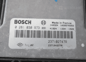 Komputer sterownik silnika renault clio 4 iv 1.5 dci K9K 237102747R 237104377R 2012- 4