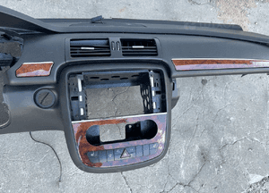 Mercedes R 251 konsola deska kokpit oryginał czarna antracyt kratka dekor panel poduszka air bag 7