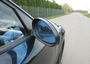 Lusterko elektryczne prawe bmw 1 E87 monacoblau metallic A35 5pin 2004- 2