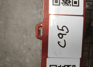 Zderzak przód przedni do ford c-max cmax lift fl A4 bordo bordowy halogeny 4