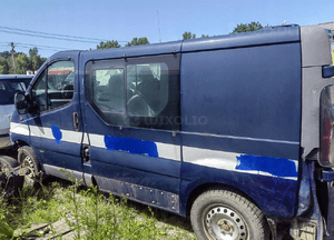 Opel vivaro trafic ii błotnik lewy tył ćwiartka próg 03-12r
