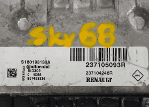 Komputer sterownik  silnika renault master iii 237105093R 4