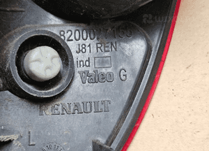 Renault Espace IV 4 lampa tyl tylna  prawa lewa 3