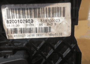 Przełącznik zespolony pająk renault scenic ii nr 8200107952 4