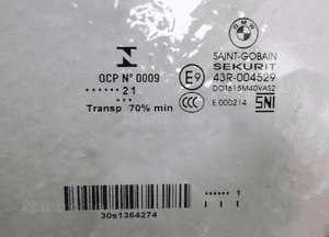 BMW X3 F25 SZYBA LEWY PRZÓD LEWA PRZEDNIA NOWA 21r 7