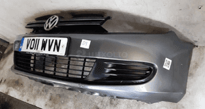 Zderzak przód przedni vw volkswagen golf 6 vi frill LA7T szary do malowania !!! 3