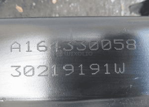 Sanki kołyska wózek przód mercedes ml gl W164 X164 3