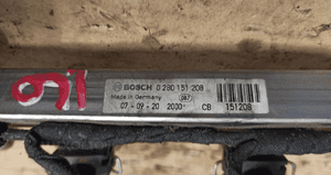 Listwa wtryskowa opel corsa c 1.2 nr 0280151208 3