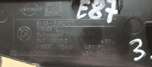 Boczek tapicerka prawy tył tylna prawa BMW 1 E81 7