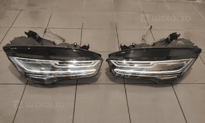 Audi A7 4G8 lift lampy przód full led matrix kompletne lewa prawa oryginał 1