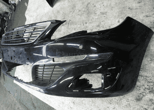 Peugeot 308 T9 gt z grilem czaszą chromami zderzak przedni 3