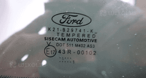 Ford transit custom 2019- szyba karoseryjna lewy tył JK21-B29741-K 5