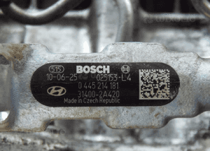 LISTWA WTRYSKOWA 0445214181 HYUNDAI KIA 1.6 CRDI 3