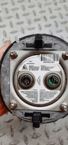 Bmw X5 E53 poduszka kierownicy airbag 9680803 4
