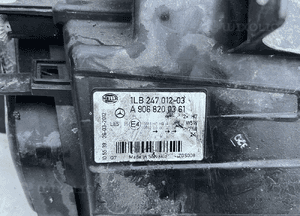 Lampa lewa przednia Sprinter 906 06-12r. Hella 247381-00 LI UK 3