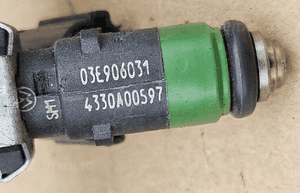 VW Polo 9N Skoda Fabia Seat Ibiza  wtryskiwacz listwa wtryskowa 1.2 12V 03E906031 03E133320 A 03E906031C 6