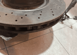 MERCEDES W221 3.0CDI ZWROTNICA ZACISK TARCZA PRZÓD 7