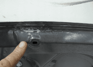Ford fiesta MK7 lift maska pokrywa silnika 6