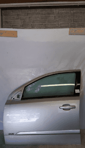 Drzwi przód przednie lewe do opel astra h 3 iii 5D 5 drzwi Z157 srebrne 1
