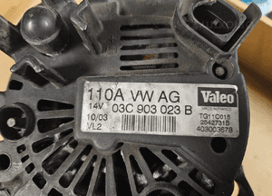 VW Touran Golf Seat 1.6 FSI alternator 110A 4