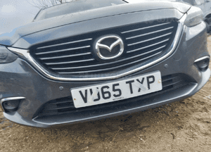 Kompletny przód maska zderzak lampa błotnik mazda 6 iii gj uk 5