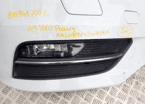 Zderzak audi A3 8V halogen kratka 8V0941700C radom 3