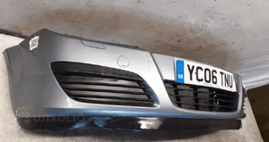 Zderzak przód przedni opel astra h 3 iii Z163 szary 5