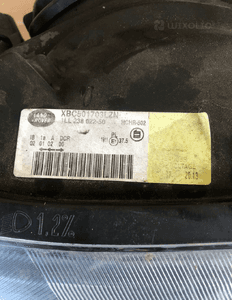 Lampa przednia prawa RHD anglik XBC501703 Range Rover Sport L320 2005-09 2