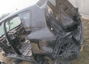 Ćwiartka błotnik poszycie lewy tył renault scenic iii 1