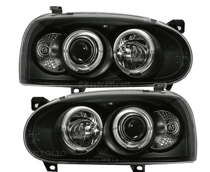 Lampy Reflektory VW GOLF III 3 SOCZEWKOWE H1GRATIS 3