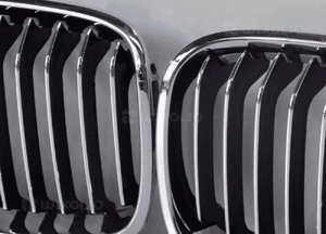 BMW 1 F20/21 Komplet Nerki / Grill zderzaka - 4112 4