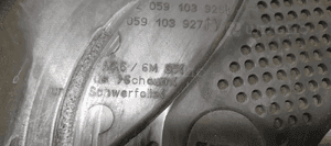 Osłona obudowa rozrządu Audi A6 C5 2.5 TDI 059103926B 059103927M 6